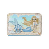 Mermaid Rug Mat Wohngestaltung Badematte (Vorderseite)