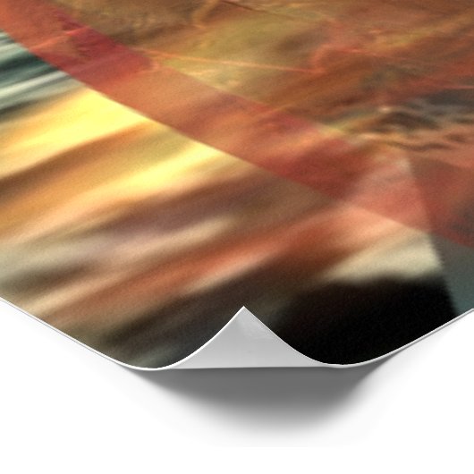 Mermaid Saison Serie LUCY Herbstfest Pinup Poster (Ecke)