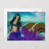 Mermaid Saisonserie "McBeth" WINTER Postkarte (Vorne/Hinten)