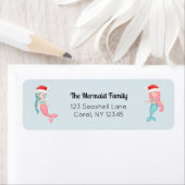 Mermaid Santa Rücksendeadresse (Insitu)