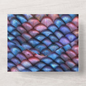 Mermaid Scale All In One Einladung (Rückseite)