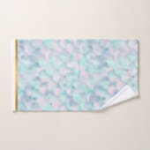 MERMAID SCALE AQUA BLUE BADEZIMMER TOWEL SET (Handtuch)