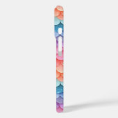 Mermaid Scale farbenfrohe Muster Case-Mate iPhone Hülle (Rückseite / Links)