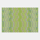 Mermaid Scale Muster Geschenkpapier Set (Vorderseite 2)