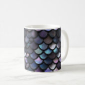 Mermaid Scale Muster Kaffeetasse (VorderseiteRechts)