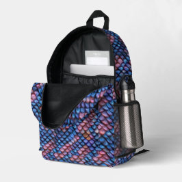 Mermaid Scales Bedruckter Rucksack