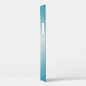 Mermaid Scales Blue Handwriting Name Metal Case-Mate iPhone Hülle (Rückseite / Rechts)