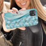 Mermaid Scales Blue Handwriting Name Metal Case-Mate iPhone Hülle<br><div class="desc">Dieses Design ist auch auf anderen Telefonmodellen erhältlich. Wählen Sie Gerätetyp aus, um andere iPhone-, Samsung Galaxy- oder Google-Hüllen zu sehen. Einige Stile können geändert werden, indem Sie Style auswählen, wenn dies eine Option ist. Dieses Design kann in dem Bereich personalisiert werden, der durch das Ändern des Fotos und/oder Textes...</div>