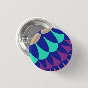 Mermaid Scales Button