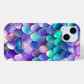 Mermaid Scales Case-Mate iPhone Hülle (Rückseite (Horizontal))