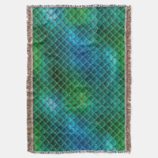 Mermaid Scales Decke (Vorderseite Vertikal)