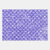 Mermaid Scales Design Wrapping Paper Set Geschenkpapier Set (Vorderseite 2)
