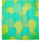 Mermaid Scales Duschvorhang (Vorderseite)