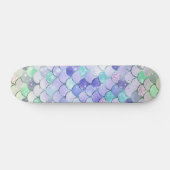 Mermaid Scales Girl Skateboard (Horizontal)