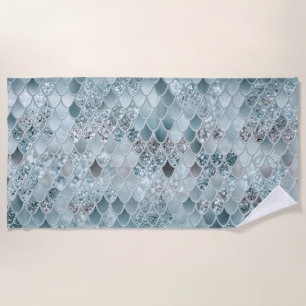 Mermaid Scales Glam #13 (Imitate Glitzer) #decor # Strandtuch