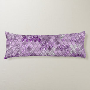 Mermaid Scales Glam #18 (nur Foto des Glitzer) Seitenschläferkissen
