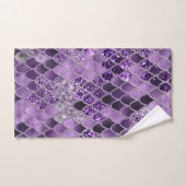 Mermaid Scales Glam #7 (Imitate Glitzer) #decor #a Badhandtuch Set (Handtuch)