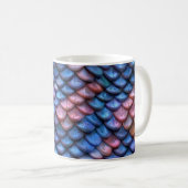 Mermaid Scales Kaffeetasse (VorderseiteRechts)