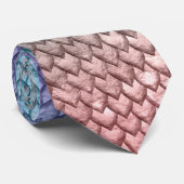 Mermaid Scales-Krawatte Krawatte (Gerollt)