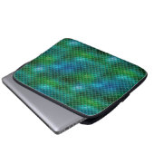 Mermaid Scales Laptopschutzhülle (Vorne Knopf)