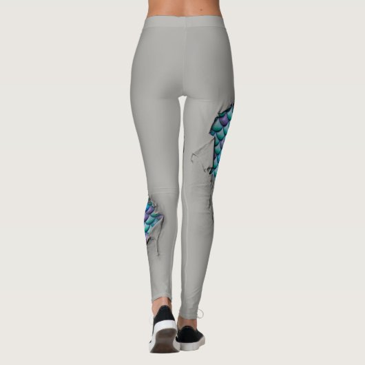 Mermaid Scales Leggings (Rückseite)