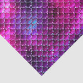 Mermaid Scales Muster Pink ID600 Seidenpapier (Ausschnitt)