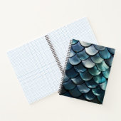 Mermaid Scales Notebook Notizblock (Innenseite)