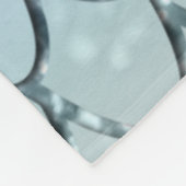 Mermaid Scales on Unicorn Girls Glitzer #1 #shiny Fleecedecke (Ecke)