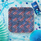 Mermaid Scales Pappteller (Party)