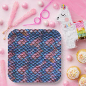 Mermaid Scales Pappteller (Party)