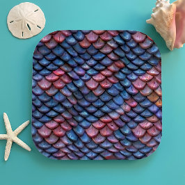 Mermaid Scales Pappteller