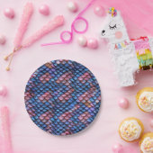 Mermaid Scales Pappteller (Party)