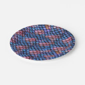 Mermaid Scales Pappteller (Schrägansicht)