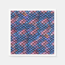 Mermaid Scales Serviette