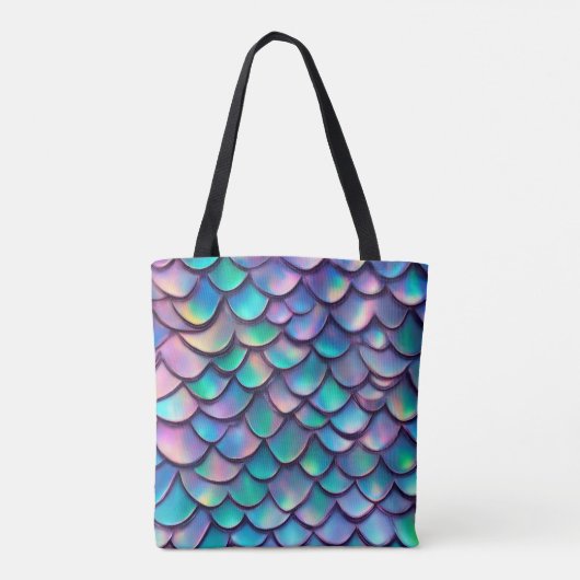 Mermaid Scales-Tasche Tasche (Rückseite)