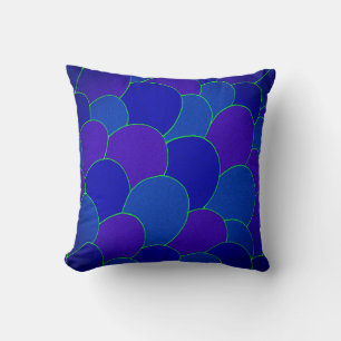 Mermaid Scales Throw Kissen