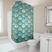Mermaid Scales Vorhänge Duschvorhang (Beispiel)