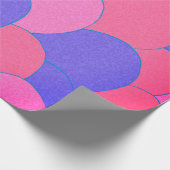 Mermaid Scales Wrapping Paper Geschenkpapier (Ecke)