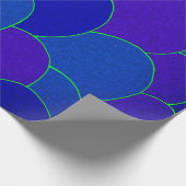 Mermaid Scales Wrapping Paper Geschenkpapier (Ecke)