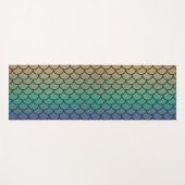 Mermaid Scales Yogamatte (Vorderseite (Horizontal))