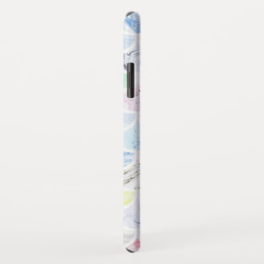 Mermaid Scallop-Muster Case-Mate iPhone Hülle (Hinten/Rechts)