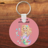 Mermaid Schlüsselanhänger (Vorderseite)