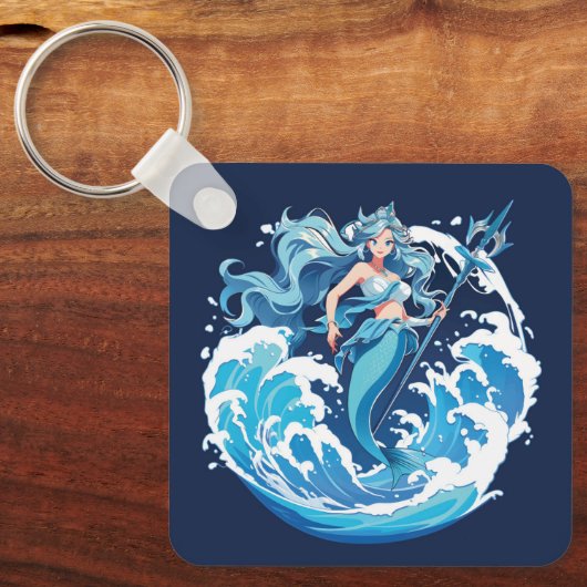Mermaid Schlüsselanhänger (Vorderseite)