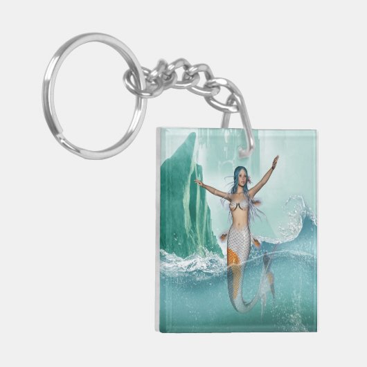 Mermaid Schlüsselanhänger (Vorderseite links)