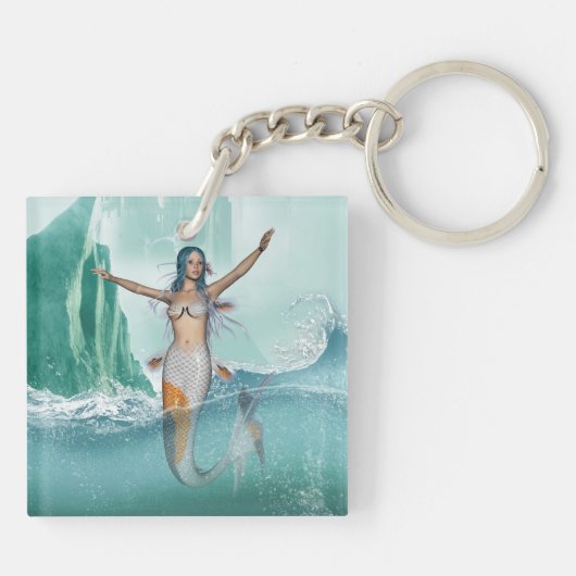 Mermaid Schlüsselanhänger (Rückseite)