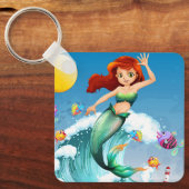 Mermaid Schlüsselanhänger (Vorderseite)