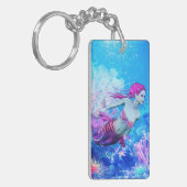 Mermaid Schlüsselanhänger (Vorderseite links)
