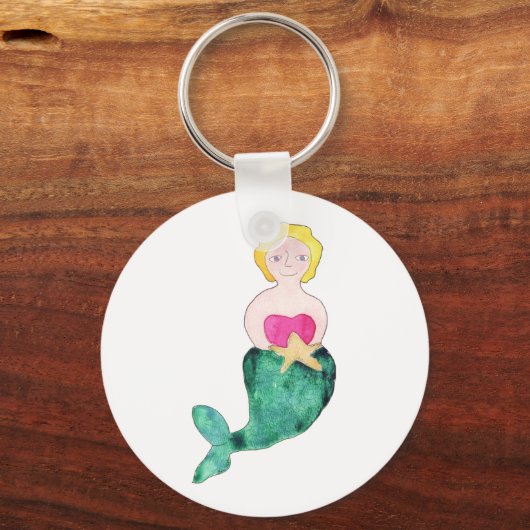 Mermaid Schlüsselanhänger (Vorderseite)