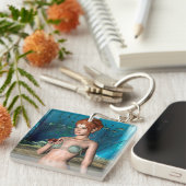 Mermaid Schlüsselanhänger (Vorderseite rechts)