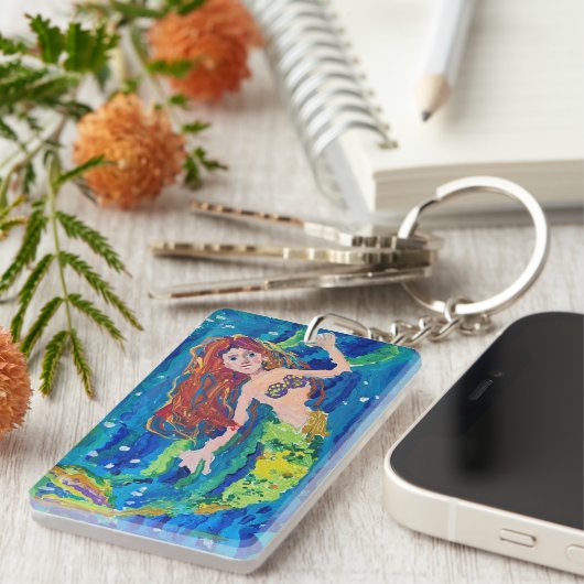 Mermaid Schlüsselanhänger (Vorderseite rechts)